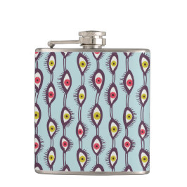 Petaca HIppie Psychedelic Ojos Trippy Colorful