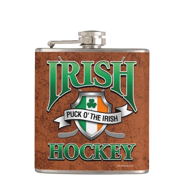 Petaca Hockey Irlandés (Anverso)