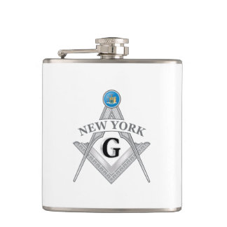 Petaca Hogar de masonería del estado de Nueva York