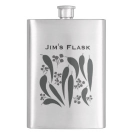 Petaca Hojas de goma y nueces de goma