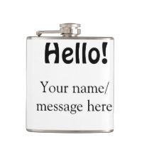 Hola agregar mensaje de nombre simple mínimo tem d