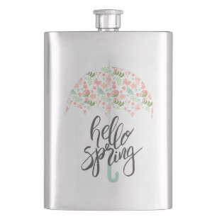 Petaca Hola, paraguas de primavera