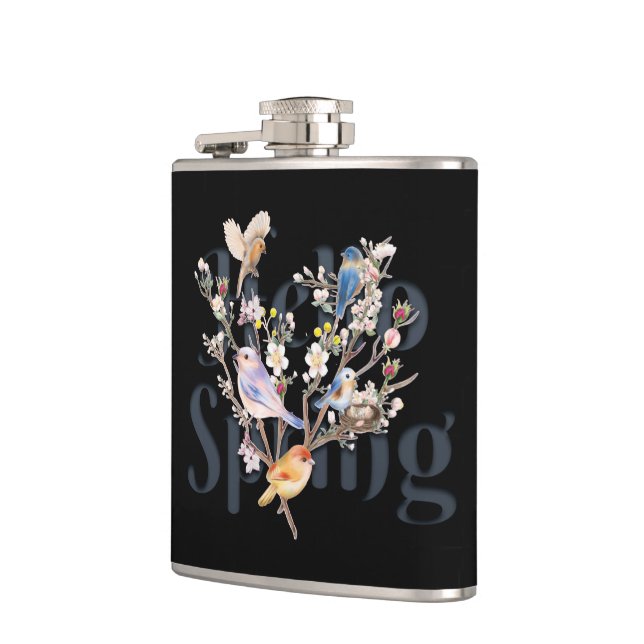 Petaca Hola Primavera Aves (Izquierda)