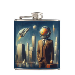 Petaca Hombre espacial