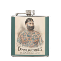 Hombre tatuado del capitán Costentenus de los años