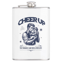 PETACA HOME/KITCHEN DADDY CHEER UP VINYL WRAP FLASK 