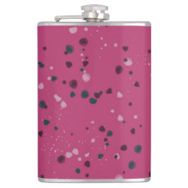 Petaca Hot Pink With Confetti