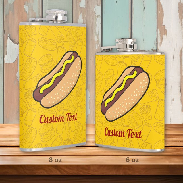 Petaca Hotdog Hip Flask (Subido por el creador)
