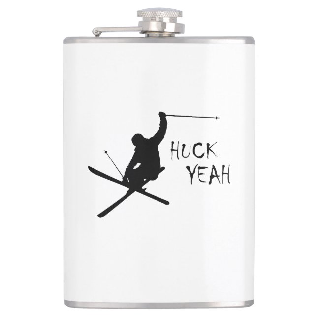 Petaca Huck Yeah (Esquí) (Anverso)