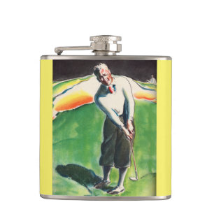 Petaca Huella de golf de 1934