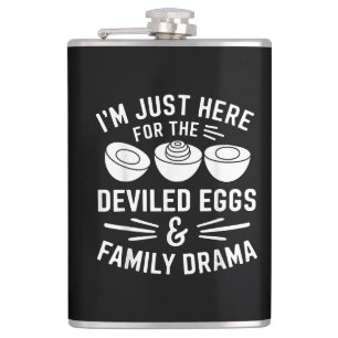 Petaca Huevos Rellenos Drama Familiar Divertido Regalo pa
