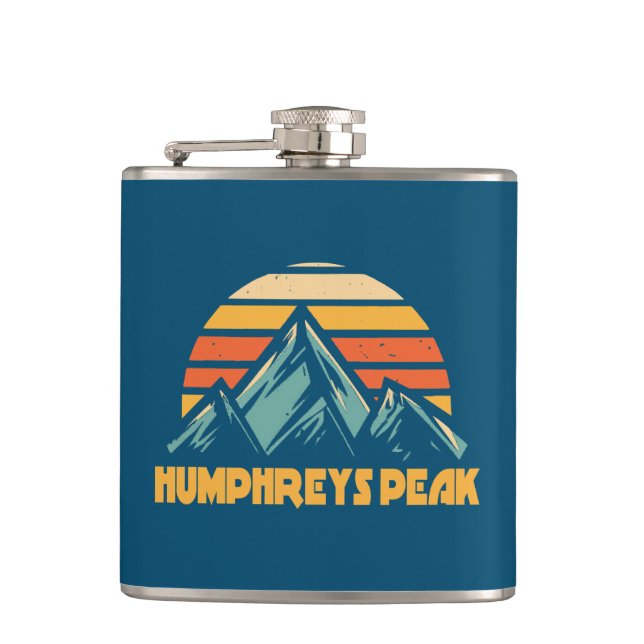 Petaca Humphreys Peak Arizona Retro Turquoise (Anverso)
