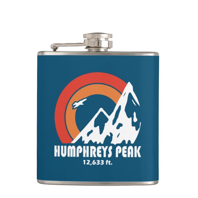 Petaca Humphreys Peak Arizona Sun Eagle (Anverso)