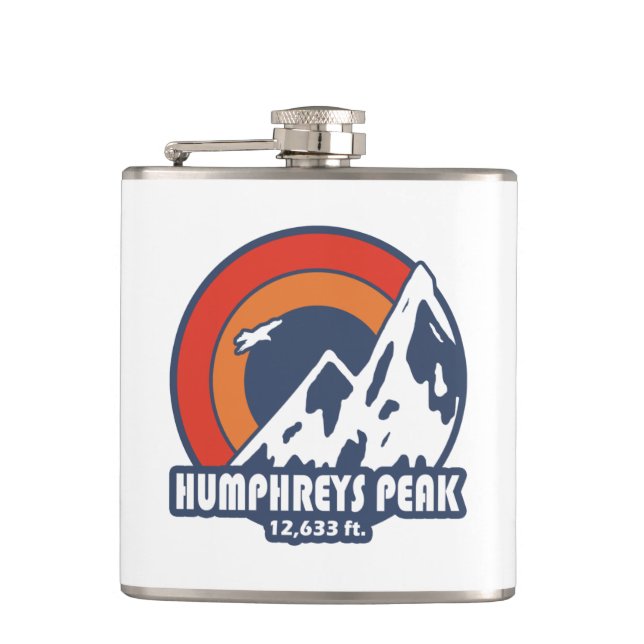 Petaca Humphreys Peak Arizona Sun Eagle (Anverso)