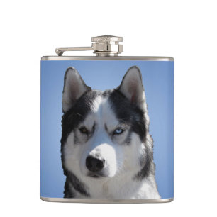 Petaca Husky Flask Personalizado Siberian Husky Drink Fla
