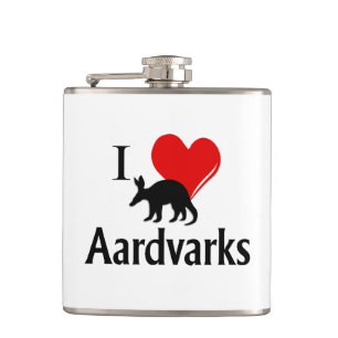 Petaca I Heart Aardvarks