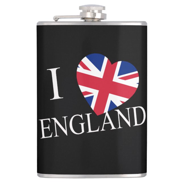 Petaca I Heartflag England wflacnt (Anverso)