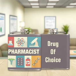 Petaca Icónico Farmacéutico Profesional Diseñado