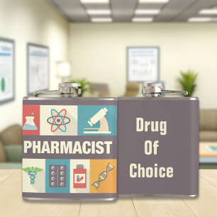 Petaca Icónico Farmacéutico Profesional Diseñado