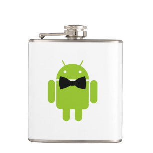 Petaca Icono de robot de anclaje de amarre de arrastre fo