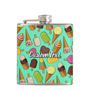 Petaca Iconos De Helado