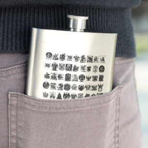Petaca Iconos Infernales La Colección Goetia Gótica