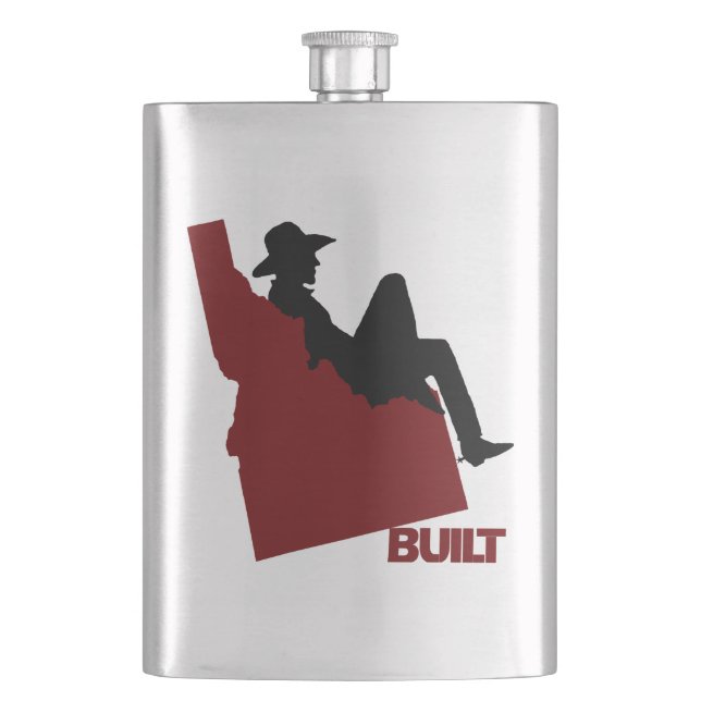 Petaca Idaho Cowboy Flask (Anverso)