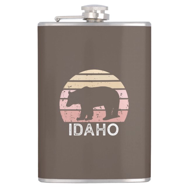 Petaca Idaho Retro Bear (Anverso)