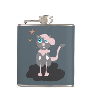Petaca Ilustración de gato para niños, gatito de dibujos 