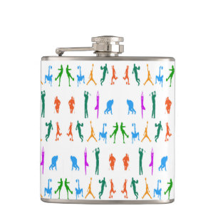 Petaca Imagen de diseño deportivo para el matraz envuelt