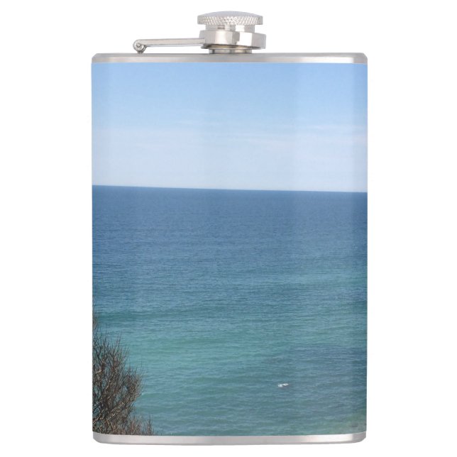 Petaca imagen de foto personalizado personalizada (Anverso)