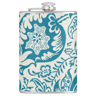 Petaca Impresión de cabeza de serpiente del antiguo pinto