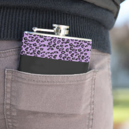 Petaca Impresión de leopardo, impresión de cebra, impresi