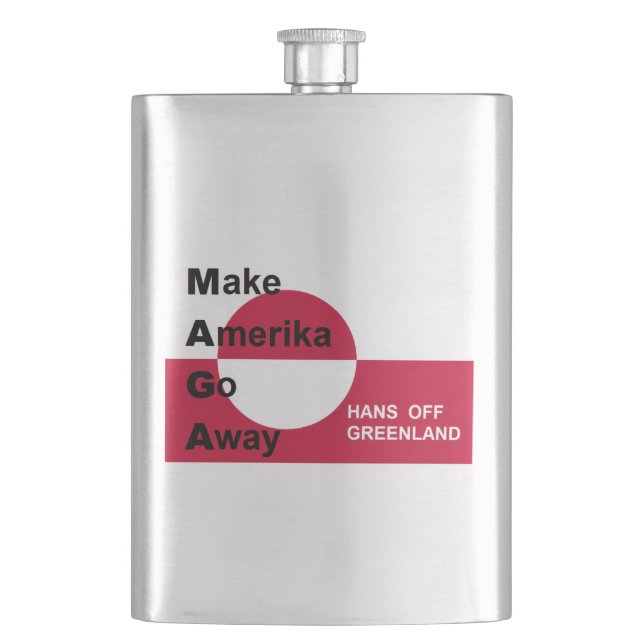 Petaca Independant Greenland (Anverso)