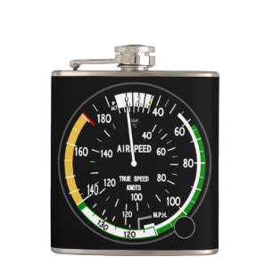 Petaca Indicador de velocidad de la aeronave