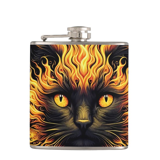 Petaca Inferno Kitty Mandala (Anverso)