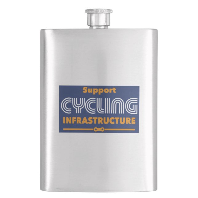 Petaca Infraestructura de ciclismo de soporte (Anverso)