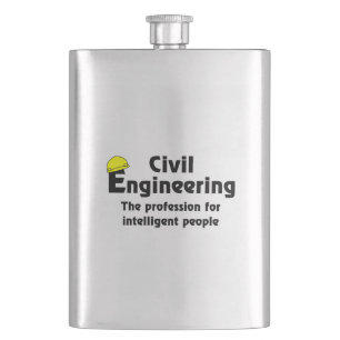 Petaca ingeniero civil inteligente