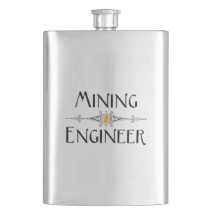 Petaca Ingeniero de Minas Línea Decorativa