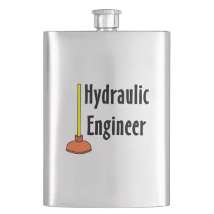 Petaca Ingeniero Hidráulico Desatascador de Inodoro