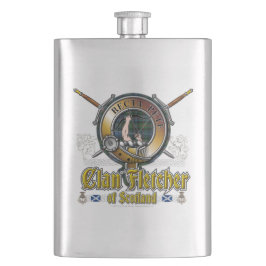 Petaca Insignia de clan de Fletcher