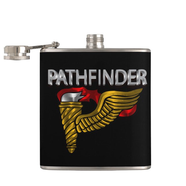 Petaca Insígnia de Pathfinder - Frasco de “Pathfinder” (Abierto)