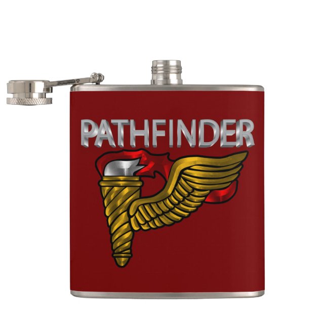 Petaca Insígnia de Pathfinder- Frasco “Pathfinder” (Abierto)
