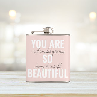 Petaca Inspiración, Eres Tan Hermosa Cita Positiva