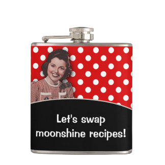 Petaca Intercambiemos Recetas de Moonshine