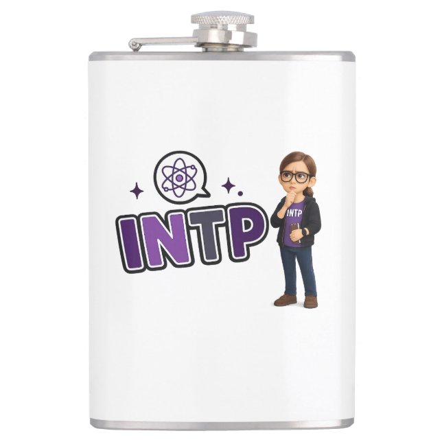 Petaca INTP — A Mente Investigadora (Anverso)