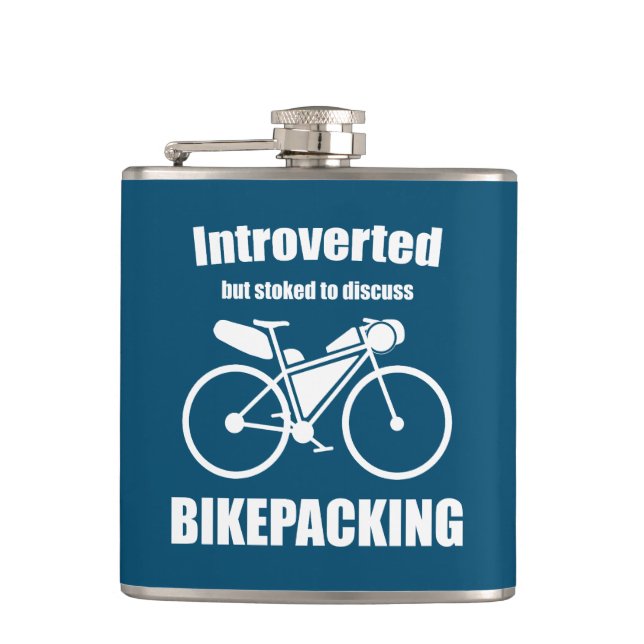 Petaca Introvertido Pero Alarmado Para Discutir El Bikepa (Anverso)