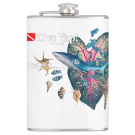 Petaca Invitación tropical