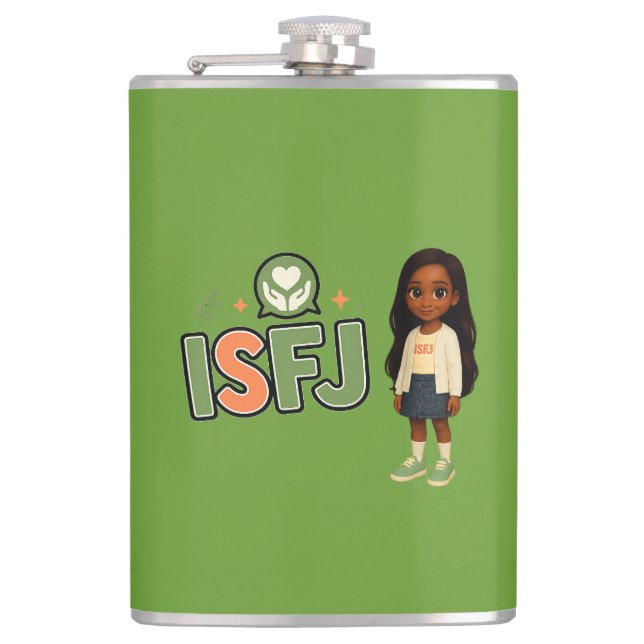Petaca ISFJ — A Guardiã da Harmonia (Anverso)