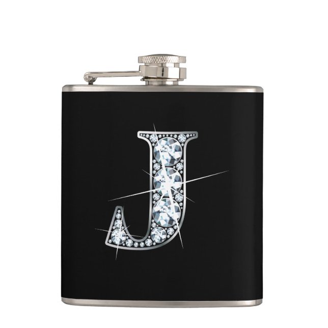 Petaca J "Diamond Bling" Flask (Anverso)